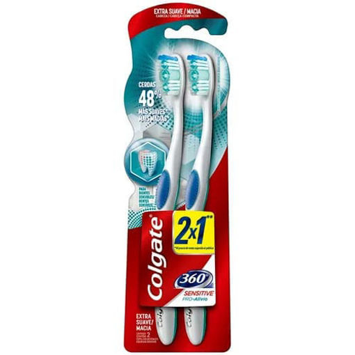 Imagen de Cepillo Colgate 360 Sensitive Pro Alivio 2pack