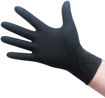 Imagen de GUANTES NITRILLO NEGRO S/TALCO  "M" SKIN